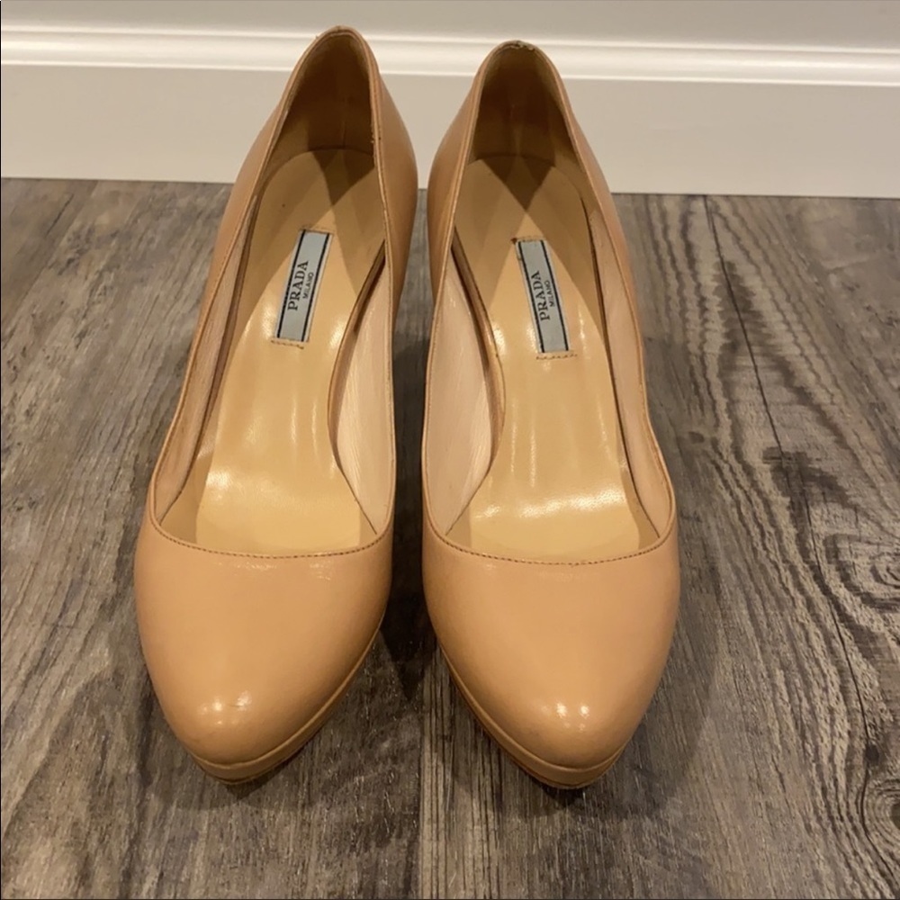 PRADA Nude Pumps size 38 - Picture 5 of 15